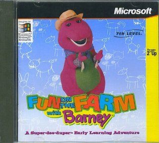 Barney Fun On The Farm PC CD ROM: Video Games