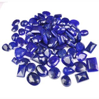 Natural 508.00 Ct+ Fantastic Blue Sapphire Mixed Shape Loose Gemstone Lot: Aura Gemstones: Jewelry