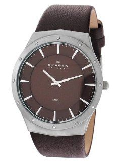 Skagen Men's 509XXLSLD Sports Casual in Steel & Leather Watch: Watches
