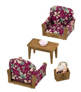 Epoch Sylvanian Families Sylvanian Family Living Room Arm Chair Sofa set KA 509: Toys & Games