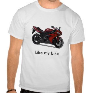 Hand drawn Motorbike cartoon Tee Shirts