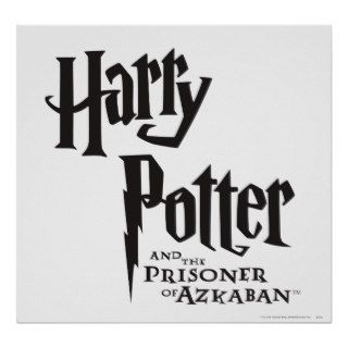 Harry Potter Movie Logo Print