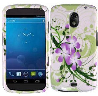 Green Lily Snap on Cell Phone Cover Faceplate / Executive Protector Case: Cell Phones & Accessories