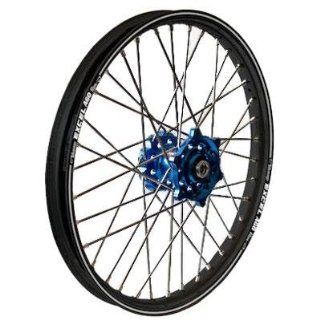 Talon MX Front Wheel Set with Excel Rim   1.60x21   Dark Blue/Black , Color: Blue, Position: Front, Rim Size: 21 56 3101DB: Automotive