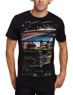 Marc Ecko Cut & Sew Men's Stiking City Lights Shirt, Black, Medium at  Mens Clothing store: Fashion T Shirts
