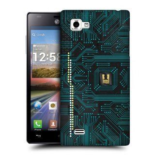 Head Case Designs Black Circuit Boards Hard Back Case Cover For LG Optimus 4X HD P880: Cell Phones & Accessories