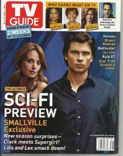 TV Guide Magazine Tom Welling & Erica Durance from Smallville on cover July 23, 2007  Prints  