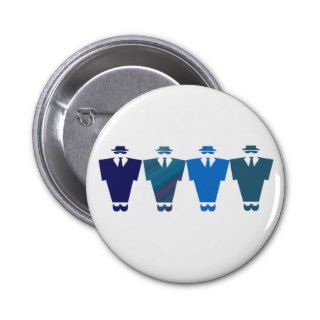 Blues Brothers Button Badge