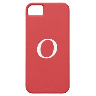 Jasper Initials Sleek Personalizable iPhone 5 Case