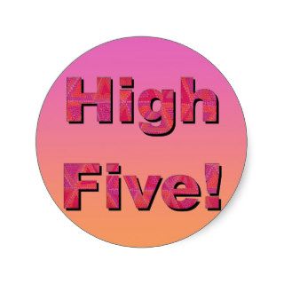 High Five Stickers