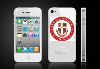 HIGH SCHOOL WRAPS / SAINT ANDREWS SCHOOL cell phone cover/case. Clear protective hard shell plastic with SAINT ANDREWS SCHOOL Logo. This is for an Iphone 4: Cell Phones & Accessories