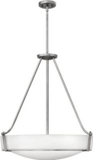 Hinkley Lighting 3224AN 5 Light Foyer Pendant from the Hathaway Collection, Antique Nickel   Ceiling Pendant Fixtures  