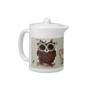 Coffee Bean Owl Art