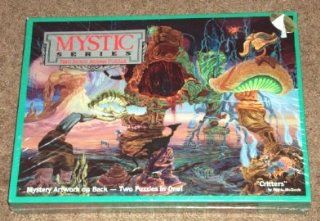 "Critters" by Ray L. McGinnis / Mystic Series Two Sided Jigsaw Puzzle, 529 Pieces: Toys & Games