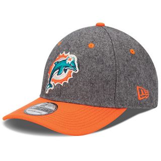 NEW ERA Mens Miami Dolphins 39THIRTY Meltop Stretch Fit Cap   Size: M/l,