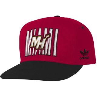 adidas Youth Miami Heat Lifestyle Team Color Snapback   Size: Youth