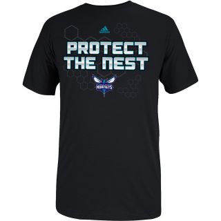 adidas Mens Charlotte Hornets Protect The Nest Short Sleeve T Shirt   Size: