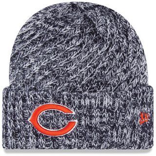NEW ERA Womens Chicago Bears Twisted Around Knit Hat, Navy