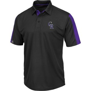 MAJESTIC ATHLETIC Mens Colorado Rockies Career Maker Performance Polo   Size: