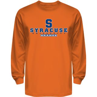 T SHIRT INTERNATIONAL Mens Syracuse Orange Reload Long Sleeve T Shirt   Size: