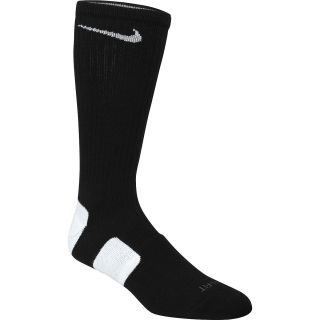NIKE Womens Dri FIT Elite Basketball Crew Socks   Size: Large, Black/white