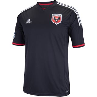 adidas Mens D.C. United Home Replica Soccer Jersey   Size: Medium, Black