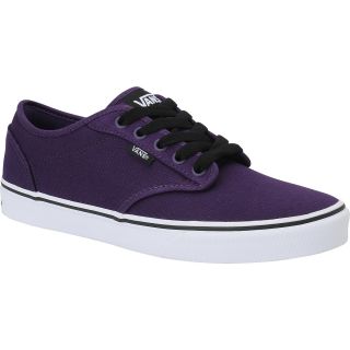 VANS Mens Atwood Canvas Skate Shoes   Size: 7.5medium, Purple/white