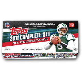 Topps 2011 NFL Factory Complete Set of 440 Football Cards Plus 5 Rookie Card