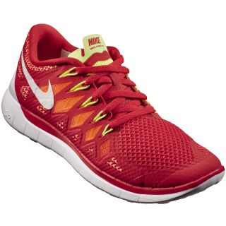 NIKE Womens Free Run+ 5.0 Running Shoes   Size: 9.5, Red/white