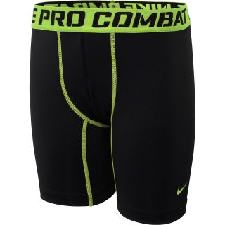 NIKE Boys Pro Combat Core Compression Shorts   Size: Small, White/cool Grey