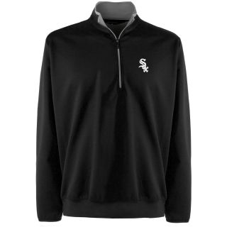 Antigua Mens Chicago White Sox Leader Heavy Jersey 1/4 Zip Pullover   Size:
