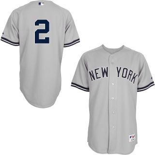 Majestic Athletic New York Yankees Derek Jeter Authentic Road Jersey   Size: