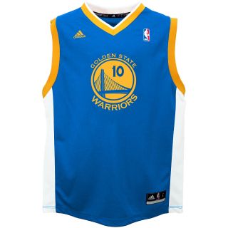adidas Youth Golden State Warriors David Lee Replica Road Jersey   Size: Large,
