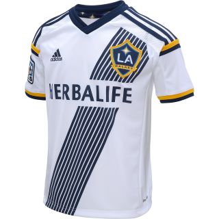 adidas Youth Los Angeles Galaxy Replica Jersey   Size: Large, White
