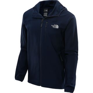 THE NORTH FACE Mens Nimble Hooded Softshell Jacket   Size: Large, Cosmic Blue