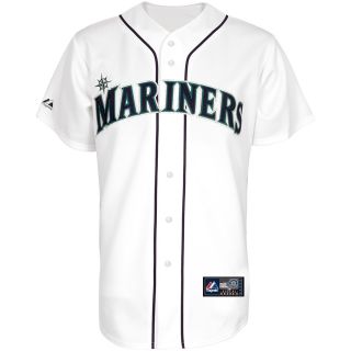 Majestic Athletic Seattle Mariners Jesus Montero Replica Home Jersey   Size: