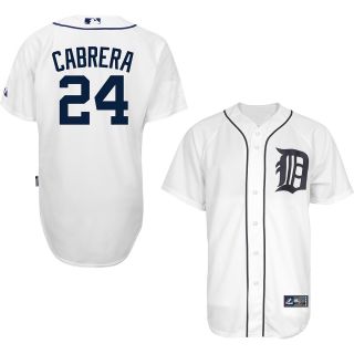 MAJESTIC ATHLETIC Youth Detroit Tigers Miguel Cabrera Replica Home Jersey  