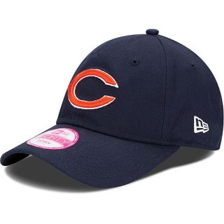 NEW ERA Womens 9FORTY Sideline NFL Chicago Bears One Size Fits All Cap, Navy