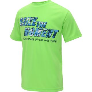 NEW BALANCE Boys Graphic Short Sleeve T Shirt   Size: Xl, Green