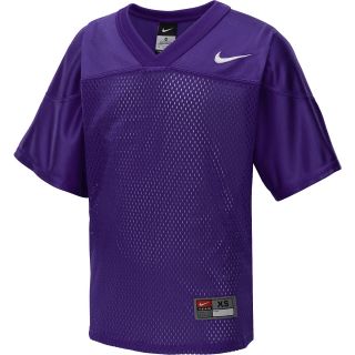NIKE Boys Core Practice Football Jersey   Size: Large, Purple/white