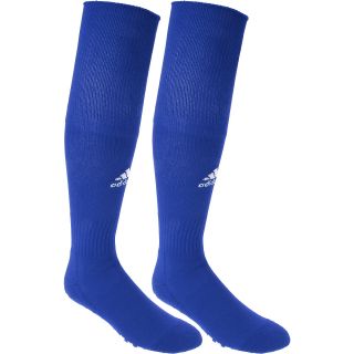 adidas Rivalry Soccer Socks   2 Pack   Size: Small, Cobalt/white