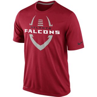 NIKE Mens Atlanta Falcons Dri FIT Legend Icon Short Sleeve T Shirt   Size: