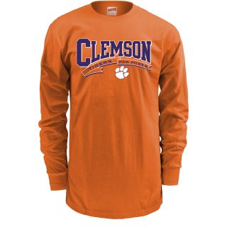 MJ Soffe Mens Clemson Tigers Long Sleeve T Shirt   Size: Medium, Clemson