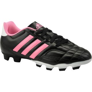 adidas Girls Goletto IV TRX FG J Low Soccer Cleats   Size: 6, Black/pink