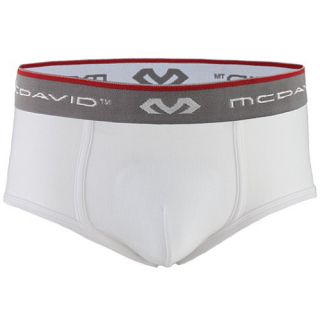 McDavid Classic Brief with Flex Cup Youth   Size: Large, White (9110YCFR W L)