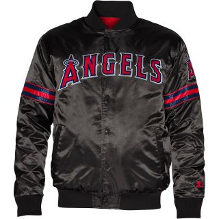 Los Angeles Angels of Anaheim Logo Black Jacket (STARTER)   Size: Xl, Black