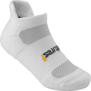 FEETURES! High Performance Light Cushion No Show Socks   Size: Small, White