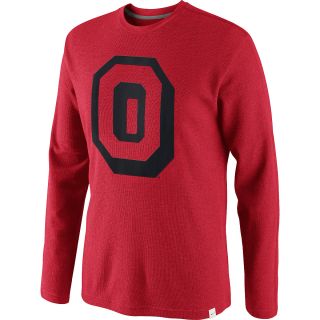 NIKE Mens Ohio State Buckeyes Vault Thermal Long Sleeve T Shirt   Size: Small,