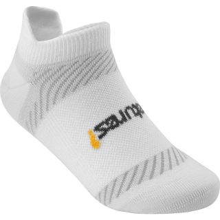 FEETURES High Performance Ultra Light No Show Socks   Size Small, White