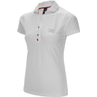 HELLY HANSEN Womens Skagen Short Sleeve Polo   Size: XS/Extra Small, White